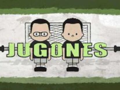 Logotipo del programa de estreno 'Jugones'.