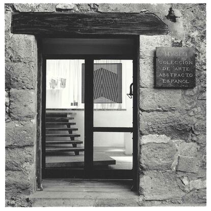 Entrada al Museo de Arte Abstracto Español de Cuenca, 1967.