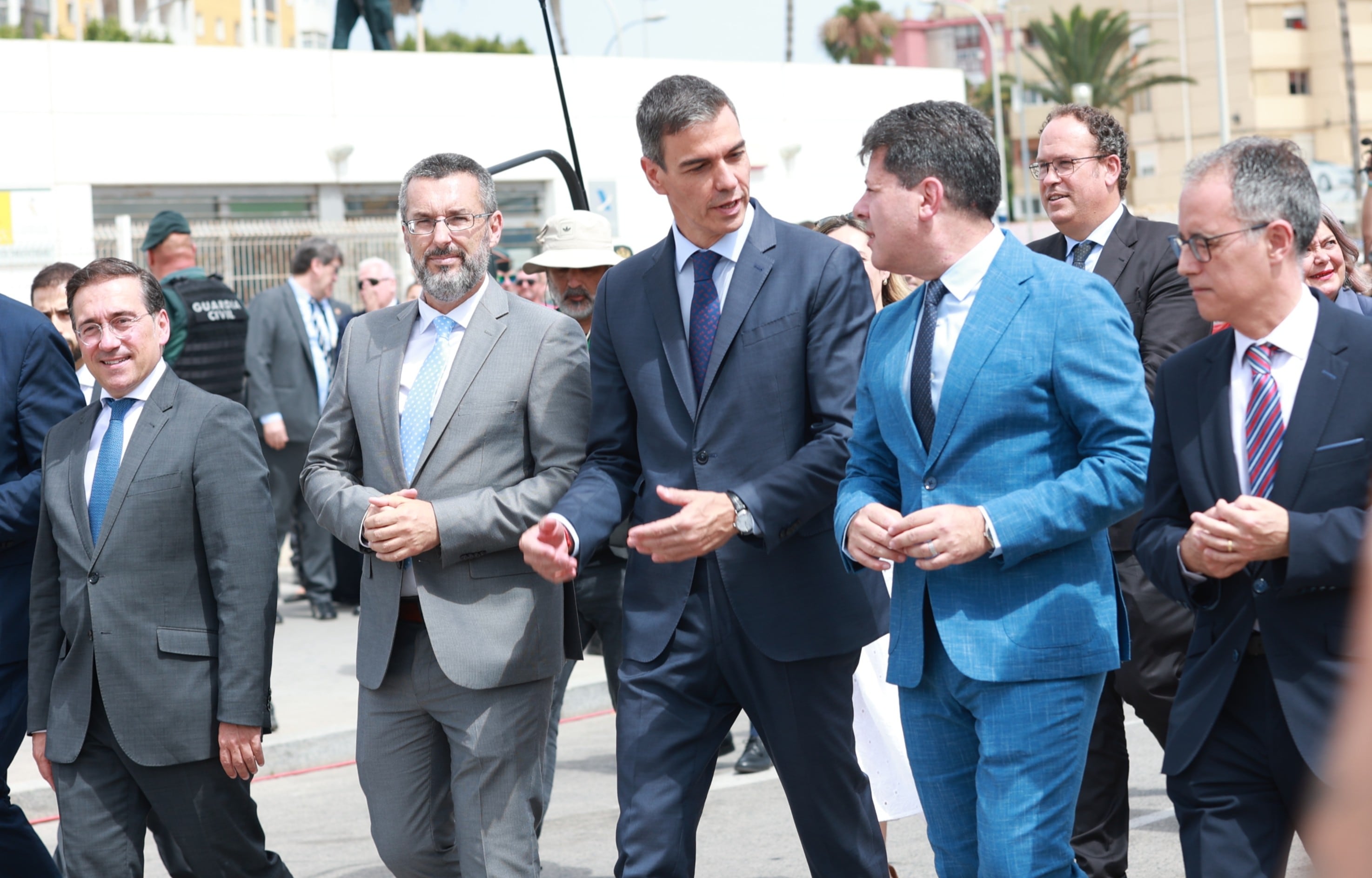 Sánchez tras la desaparición de la Verja de Gibraltar: “Las columnas de Hércules son una puerta al futuro compartido”