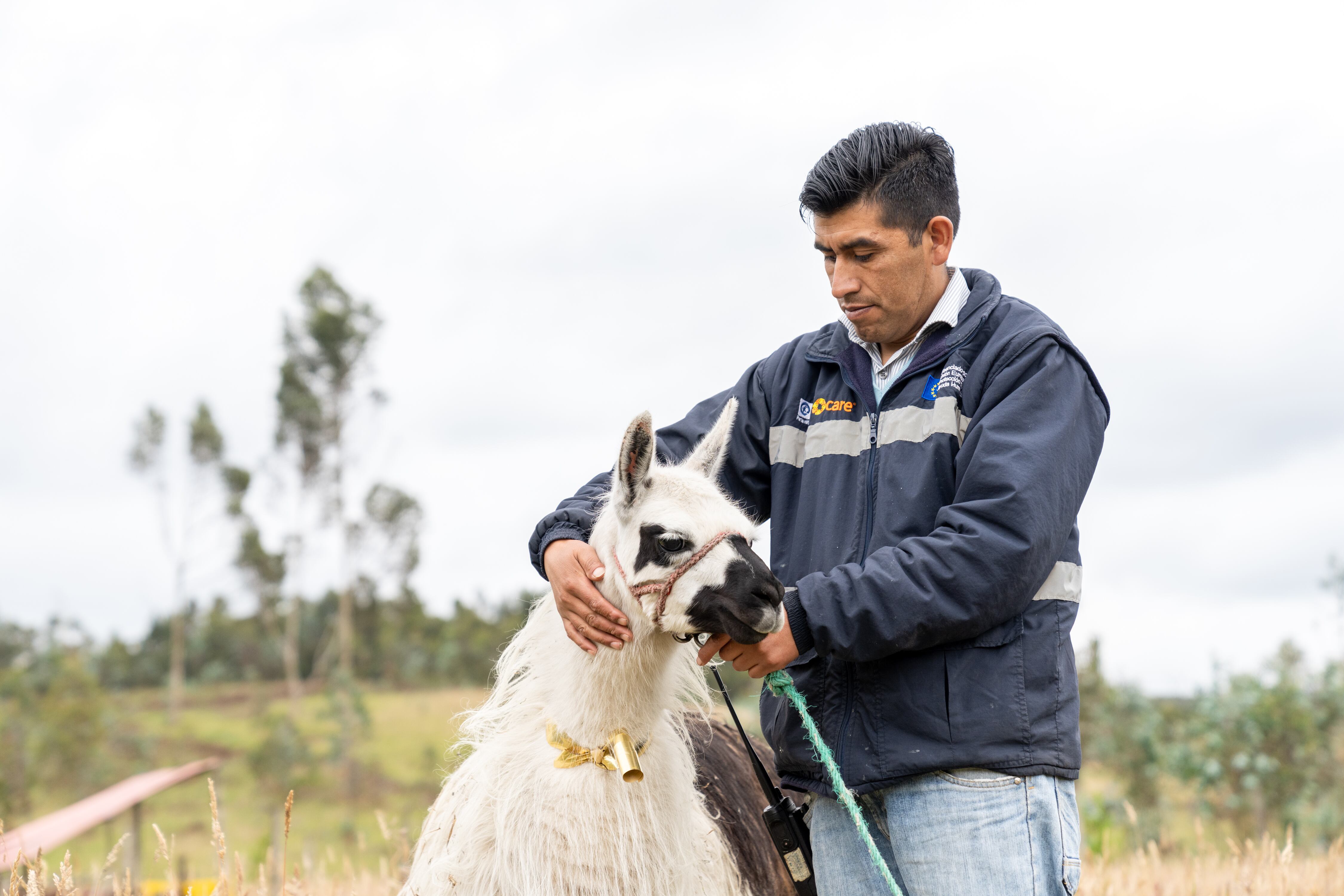 José Chuqui (38), el vigía de la comunidad Ticatilín, el 24 de mayo.