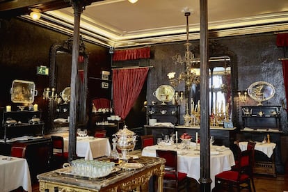 El restaurante Lhardy, en Madrid.