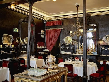 El restaurante Lhardy, en Madrid.