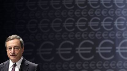 Mario Draghi, presidente del Banco Central Europeo