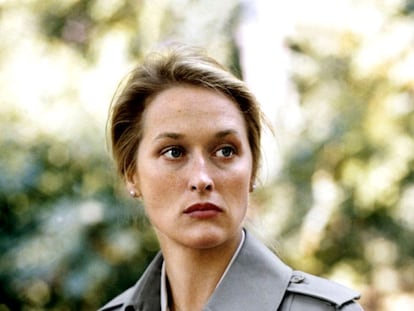 Meryl Streep, en un fotograma de 'Kramer contra Kramer', en 1979.