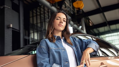 La jugadora de fútbol Aitana Bonmatí. /NISSAN