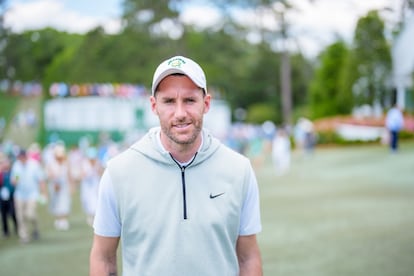 Rudy Fernández, en el pasado Masters de Augusta.
