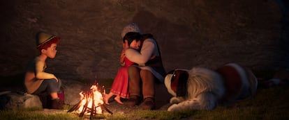Kolejne zdjęcie z filmu „Heidi, ratunek rysia”.