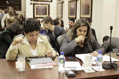 Representantes de las víctimas en la CIDH.