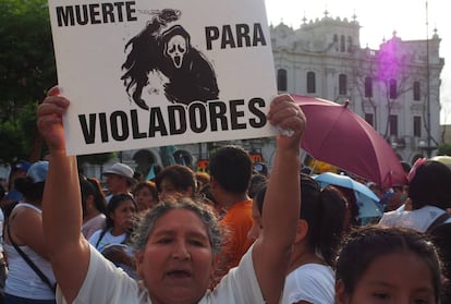 Una protesta en Lima, el pasado 2018.