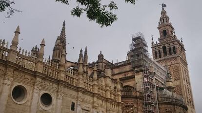 Vista de la Catedral y la Giralda. 