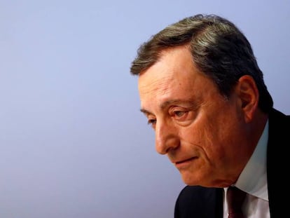 Mario Draghi, presidente del BCE