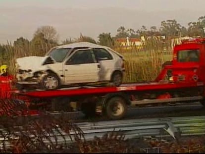 Treinta vehículos afectados en un choque múltiple