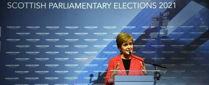 La líder del partido nacional escocés, Nicola Sturgeon.