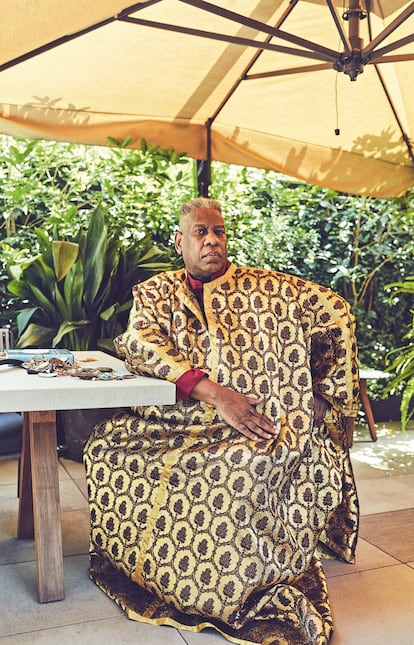 André Leon Talley en Barcelona.