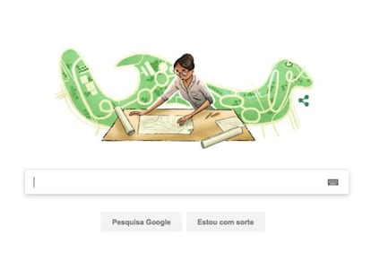 O doodle da arquiteta Lotta de Macedo Soares.