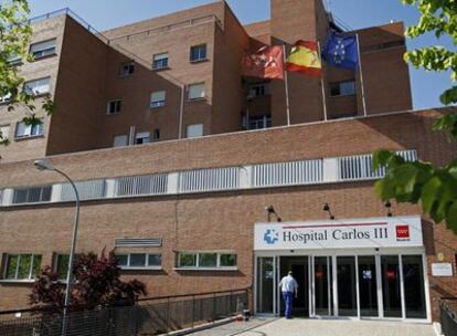 Hospital Carlos III, donde inicialmente se derivaban los casos sospechosos de gripe A.