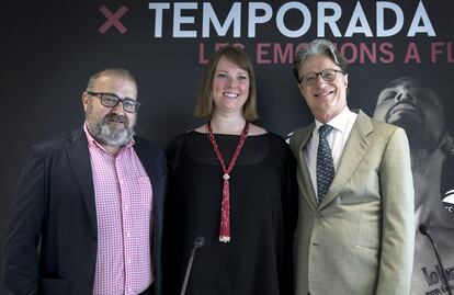 Jesús Iglesias, Jessica Pratt y Roberto Abbado, en Les Arts.