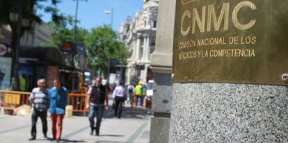 Sede de la CNMC. en Madrid.