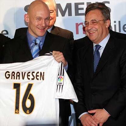 <b>Enero 2005</B>. El Real Madrid ficha a Gravesen. Es el primer fichaje de Florentino Pérez en el mercado de invierno. El presidente lo presenta como "el mejor jugador de Dinamarca". Cinco días después, el Real Madrid cae eliminado de la Copa del Rey frente al Valladolid de Segunda División.