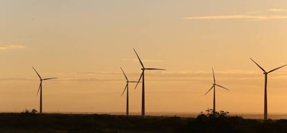  Parque de energía eólica.