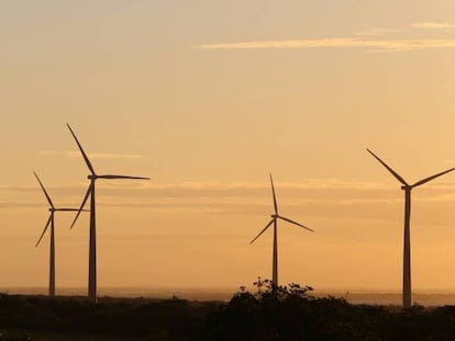  Parque de energía eólica.