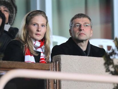 Dmitry Rybolovlev y su hija Ekaterina, en M&oacute;naco. 