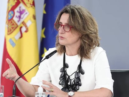 Teresa Ribera, Spain's minister for the ecological transition.