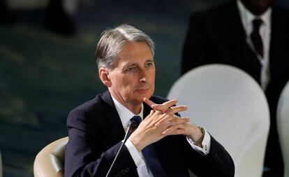 El ministro de Exteriores brit&aacute;nico, Philip Hammond.