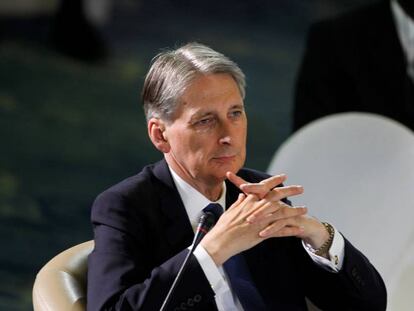 El ministro de Exteriores brit&aacute;nico, Philip Hammond.