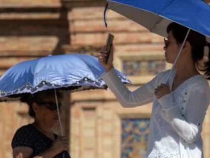 El paso de un frente entre el lunes y el martes bajará las temperaturas a los valores normales, pero el miércoles volverán a subir, aunque no a los niveles de esta semana