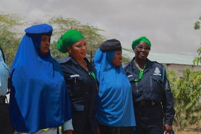 Agentes de Ghana, Kenia o Sierra Leona participan en el programa de entrenamiento a cadetes de la Policía somalí 