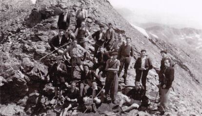 Fotograf&iacute;a del paso por el Coll de la Clavera. 