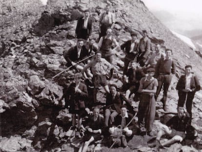 Fotograf&iacute;a del paso por el Coll de la Clavera. 