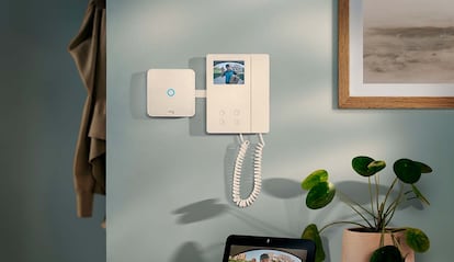 Nuevo Ring Intercom Video colgado en la pared