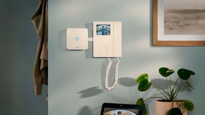 Nuevo Ring Intercom Video colgado en la pared