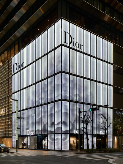 La 'boutique' de Dioer en Tokio.