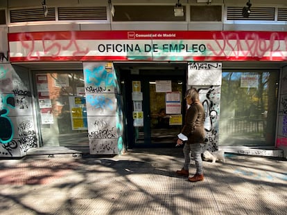 Oficina de empleo de Madrid.