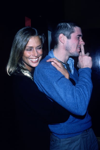 Lauren Hutton y Richard Gere, pareja en 'American Gigolo', en 1980 en Nueva York.