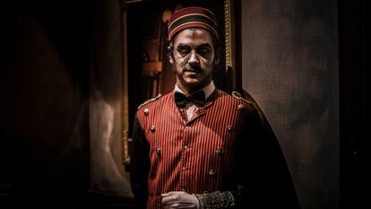Personaje del Hotel Krüeger del parque de atracciones del Tibidabo.