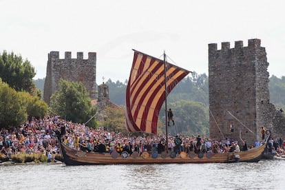 Desembarco vikingo de Catoira.