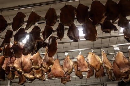 Cured pork at A Casa do Porco Restaurant in São Paolo.