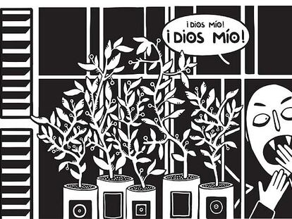 Ilustración de Zeina Abirached, cuyo libro <i>El juego de las golondrinas</i> publicará SinSentido en otoño.