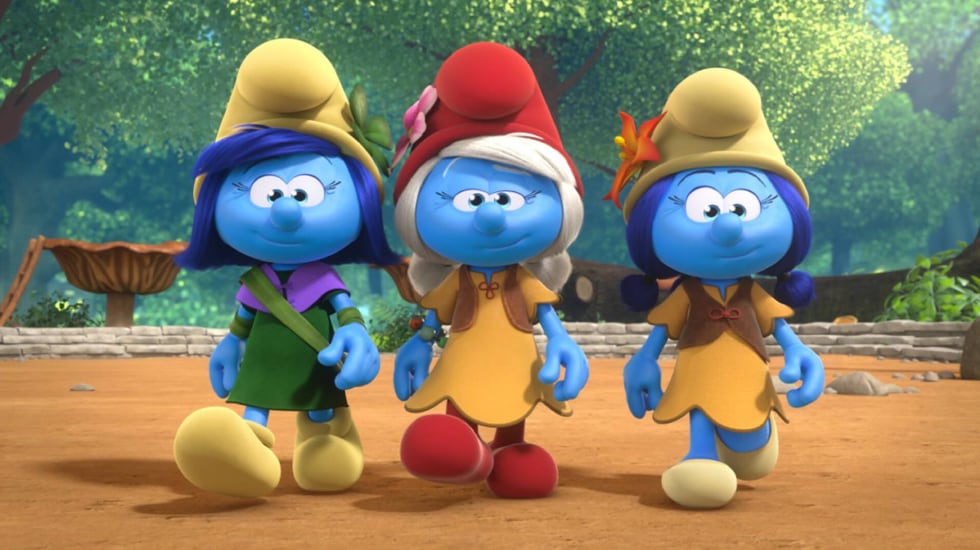 Imagen promocional de la serie de animación 'Los Pitufos'.