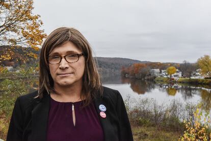 Christine Hallquist podría ser la primera gobernadora 'trans'.