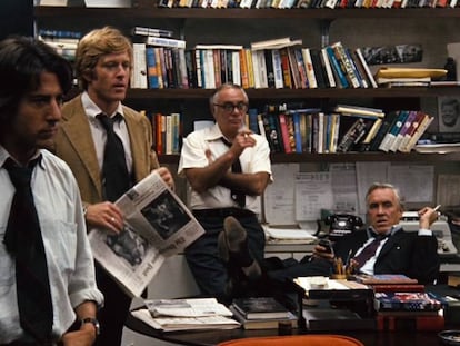 ‘Todos los hombres del presidente’, un emblema del buen cine periodístico