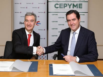 Ibercaja y CEPYME firman un acuerdo para apoyar a pymes y autónomos