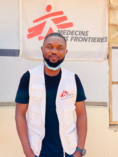 Noble, médico de MSF en Nigeria.