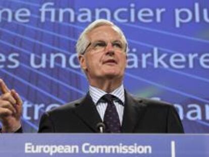 El comisario europeo del Mercado Interior y Servicios Financieros, Michel Barnier. EFE/Archivo
