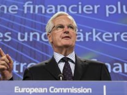 El comisario europeo del Mercado Interior y Servicios Financieros, Michel Barnier. EFE/Archivo