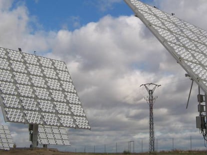 Planta fotovoltaica en Puertollano (Ciudad Real).